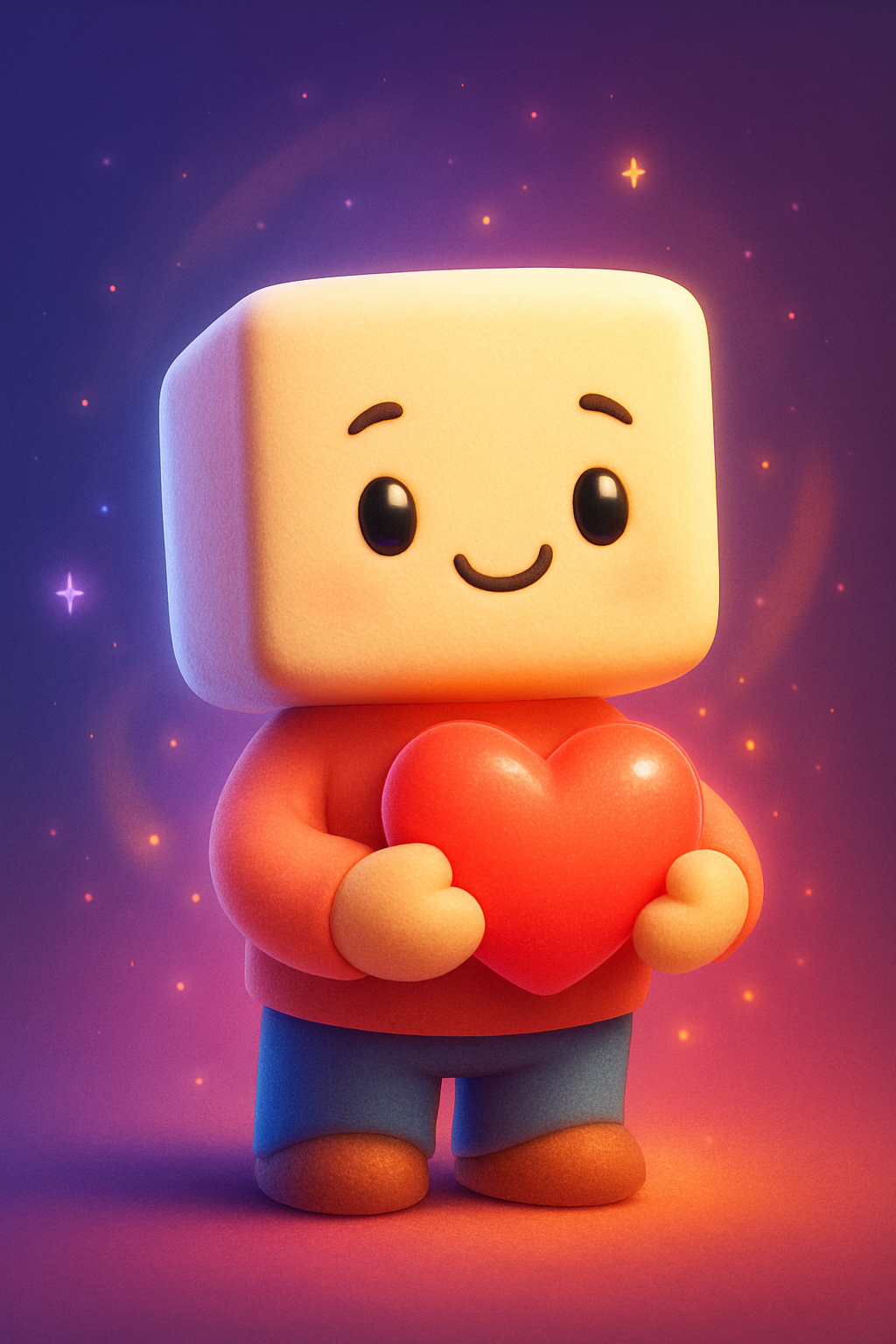 Mascotte soutien et générosité